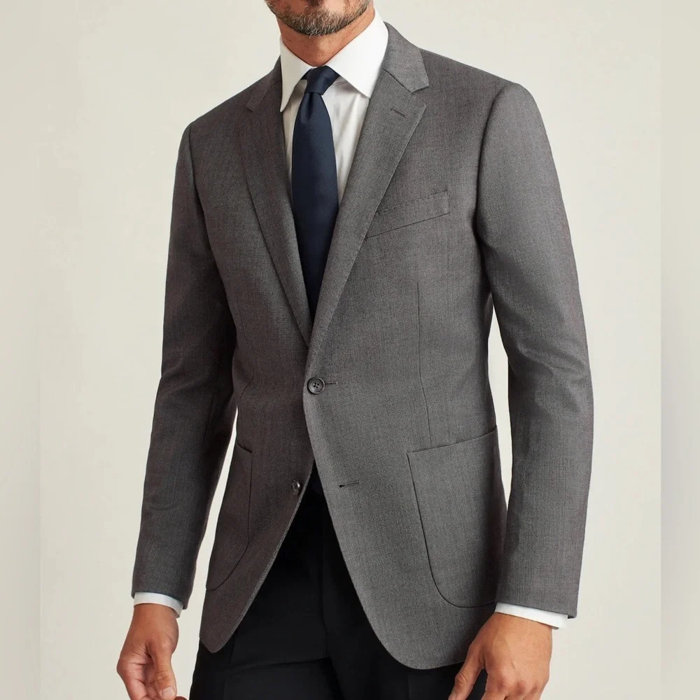 New Bonobos- Jetsetter Stretch Italian Wool Blazer